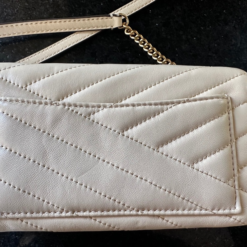Tory Burch Kira Chevron Clutch Crossbody Bag - Picture 2 of 6